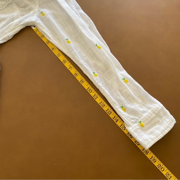 Merona White Pineapple Button Shirt Size XL - Picture 14 of 14